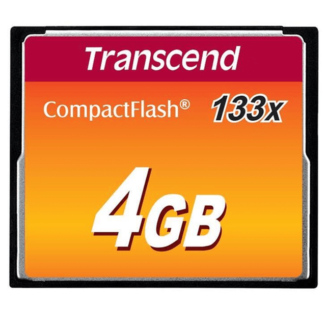 TRANSCEND 4GB COMPACT FLASH 133X