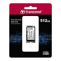 Transcend MTE410S 512GB M.2 NVMe PCIe 4.0 SSD 5000MB/s Read - Image 3