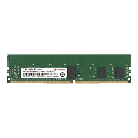 Transcend 4GB DDR4-2666 Reg-DIMM CL19 1RX8 512MX8
