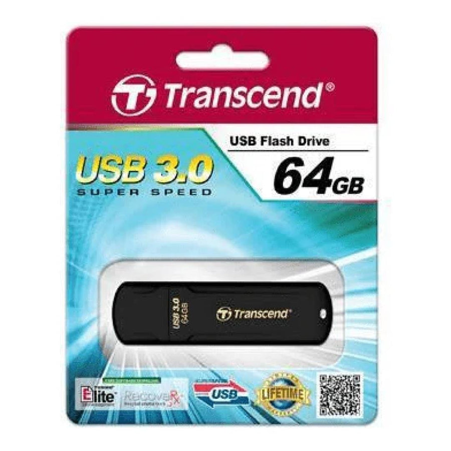 TRANSCEND 64GB JETFLASH 700 USB 3.1 GEN 1 (USB 5Gbps) FLASH DRIVE
