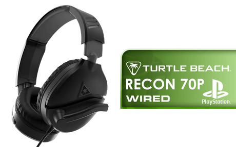 Turtle Beach Recon 70P Wired Gaming Headset - Black (PS4/PS5)