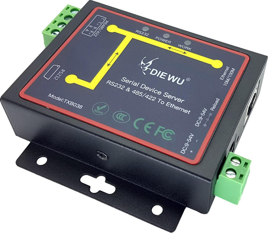 Ethernet TO RS232/RS485
