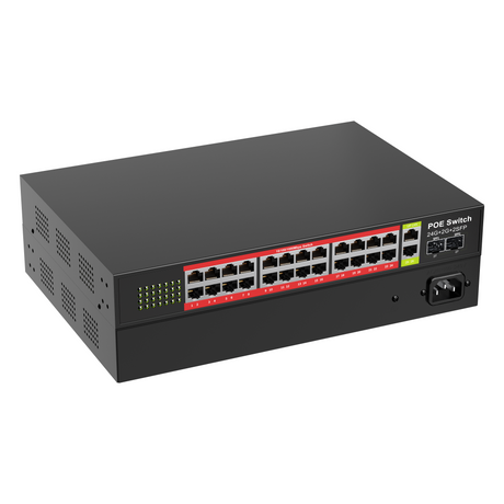 24+2 Gigabit PoE Switch