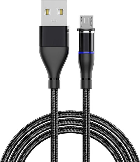 Appacs Magnetic Charging Cable Micro USB Black