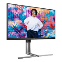 AOC 27-inch 4K 144Hz Dual Refresh Rate IPS Pro Monitor USB-C 90W KVM HDMI 2.1 - Image 4