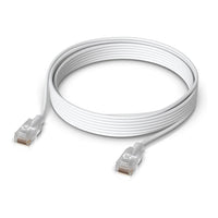 Ubiquiti UACC-Cable-Patch-EL-5M-W Nano-thin patch cable with 2.5 GbE support designed to show Etherlighting - Image 4