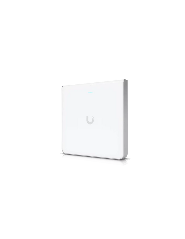 UBIQUITI U6 Enterprise In-Wall, 10 spatial streams, 115 m² (1,250 ft²) coverage, 600+ connected devices