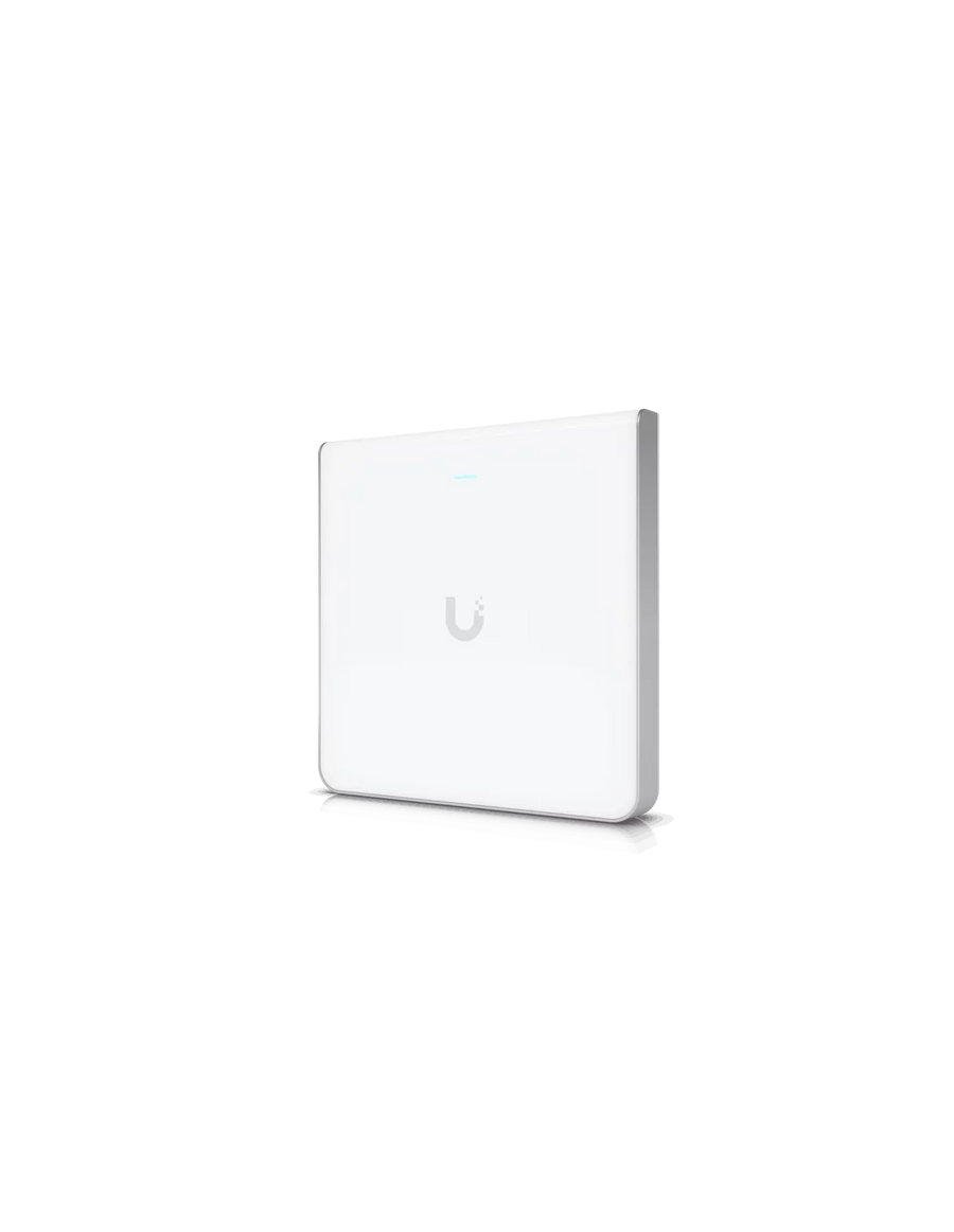 UBIQUITI U6 Enterprise In-Wall, 10 spatial streams, 115 m² (1,250 ft²) coverage, 600+ connected devices