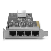 Vantec 4-Port PCIe Gigabit Ethernet Network Adapter Card Intel Chipset x4 PCIe 9K Jumbo Frame - Image 3