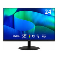 Acer Monitor 24" IPS-FHD 100HZ E241Y (R-Stand) ELED Zero Frame HDMI+VGA AC power 100-240V Black HDMI Cable - Image 2