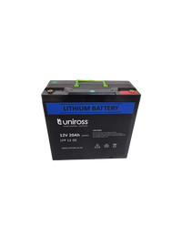 Uniross 12.8V 20Ah (256Wh) LiFEPO4 battery UR-BAT-LiFePO4-12-20