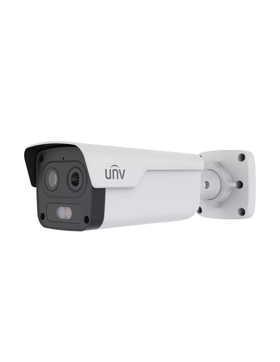 Uniview UNV 4MP Thermal Dual Spectrum Bullet IP Camera 6mm(7mm Thermal) | TIC2A32SA-F7-4F6AC-I1