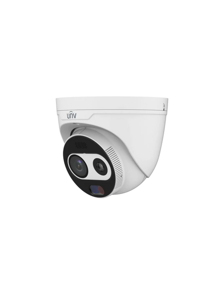 Uniview UNV 4MP Thermal Dual Spectrum Turret IP Camera 4mm (3mm Thermal)