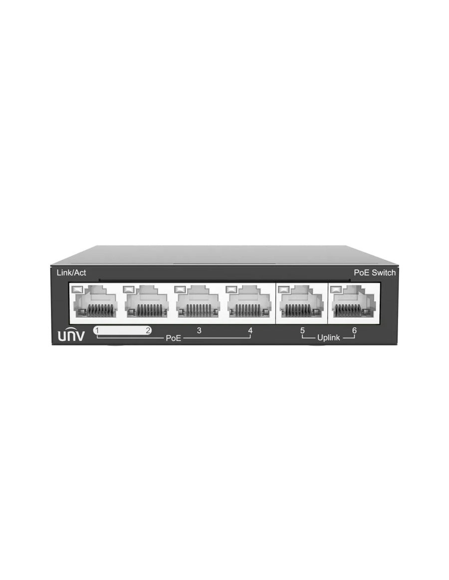 Uniview UNV 6-Port Unmanaged PoE Switch