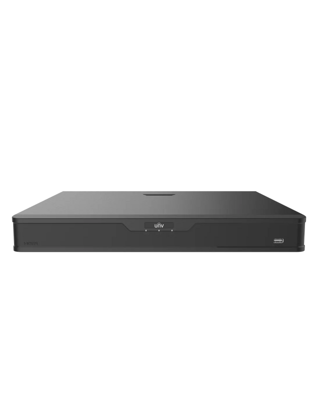 Uniview UNV PRIME Series 16-Channel NVR with 16 PoE Ports | NVR302-16B-P16-IQ
