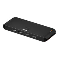 Aten 2x4 USB 2.0 Sharing Switch 2 Computers Share 4 Peripherals 480Mbps Push Button Hot-Pluggable - Image 3