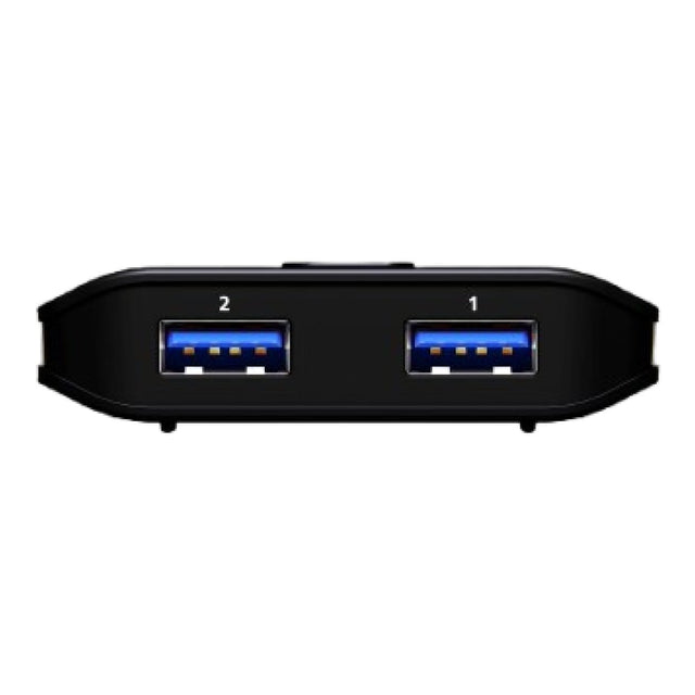 Aten 2x2 USB 3.2 Gen 1 Sharing Switch 2 Computers Share 2 Peripherals 5Gbps InstaSync Push Button