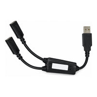 Micro USB to Right Angle Stereo (f)