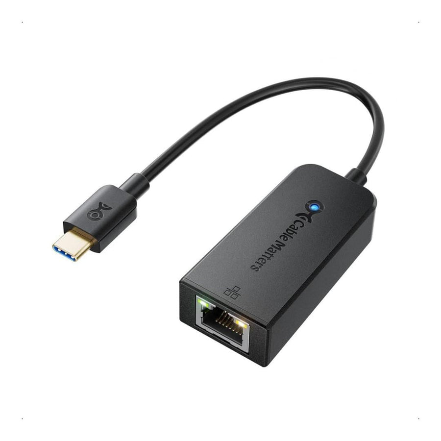 Mecer USB3.1 Type C to Gigabit LAN Adaptor with C to A Converter