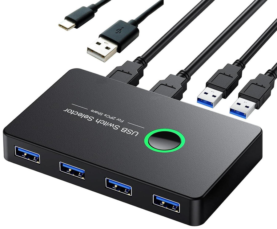 2 in 4 OUT USB3 Switch