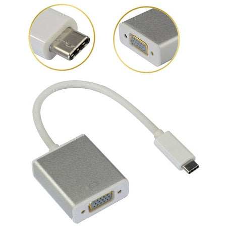USB3.1-C (M) to F (vga)