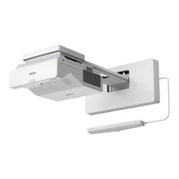Epson 4100lm WXGA 1280x800 16:9 Laser 2USB 2VGA 3HDMI RS-232C LAN Wifi/Miracast NoBag White NoBracket UltraShortThrow Interactive