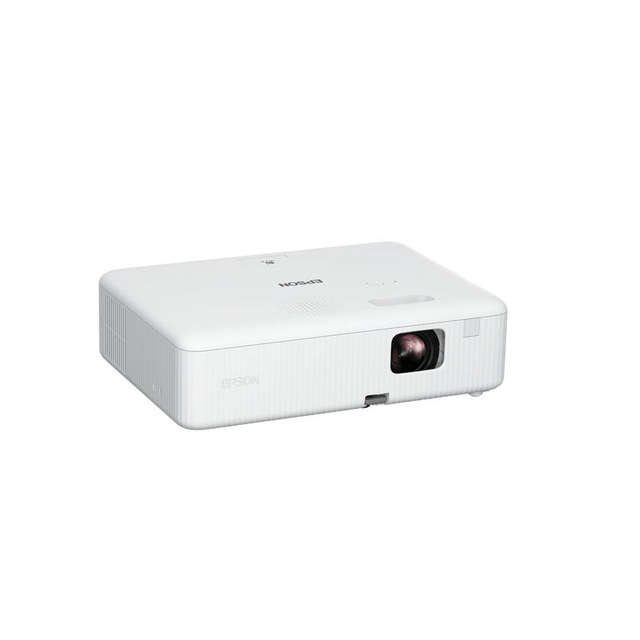 Epson 3000lm WXGA 1280x800 16:10 Lamp USB HDMI Wifi Optional NoBag White HomeOffice