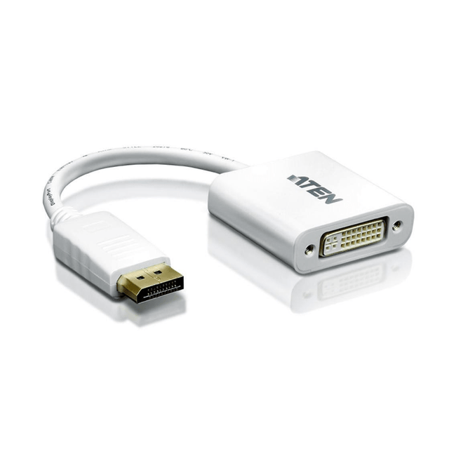 ATEN DisplayPort to DVI Adapter (DVI-I).