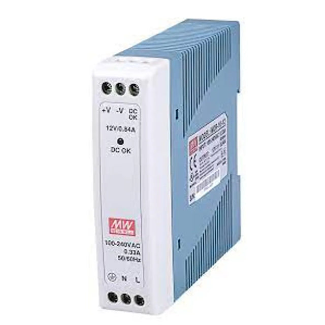 VIVOTEK 10W 12V Single Output Industrial DIN Rail Power Supply