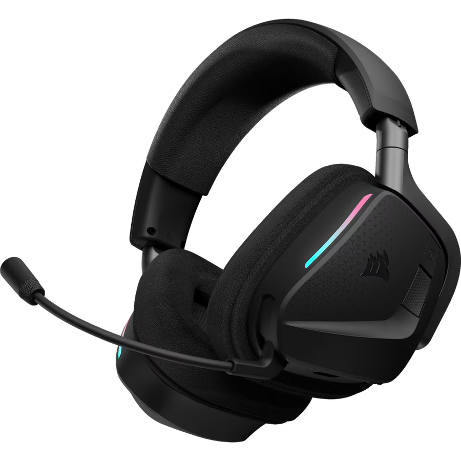 Corsair VOID v2 MAX Wireless Gaming Headset Carbon Dolby Atmos 2.4GHz Bluetooth 70-Hour Battery