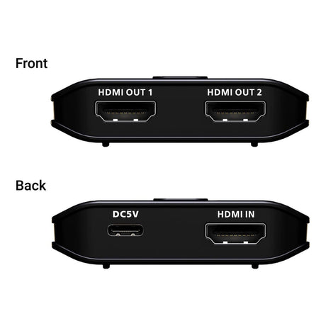 2-Port True 4K HDMI Splitter