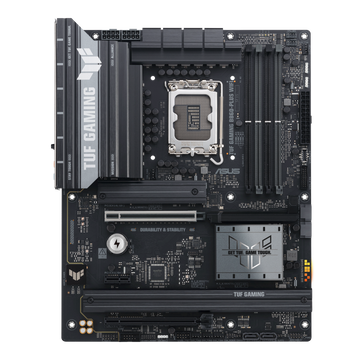 ASUS Motherboard, ATX, LGA1851, DDR5, 4xDIMM, Max.256GB, 1xDP, 1xHDMI, 1xType-C, 1xPCIe5x16(x16) - ASUS TUF GAMING B860-PLUS WIFI