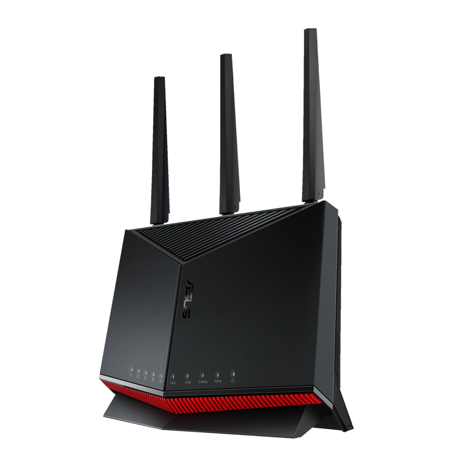 ASUS ROUTER/Premium/WiFi7/1032+5764Mbps/2.4GHz3x3/5GHz4x4/1xWAN(10G)/1xWAN(2.5G)/3xLAN/2xUSB/AiMesh/AiProtection/VPN/Instant Gua