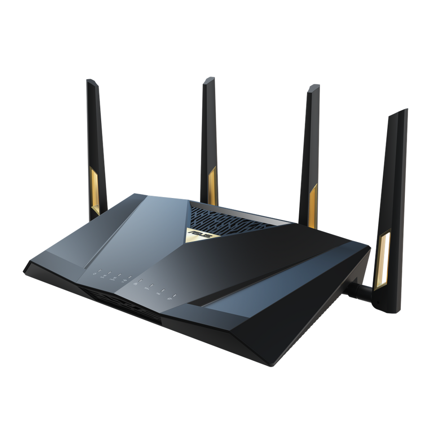 ASUS ROUTER/1376Mbps+5764Mbps/2.4GHz 4x4/5GHz 4x4/1x10Gbps WAN/LAN/1x10Gbps SFP/4xRJ45/AiMesh/AiProtection