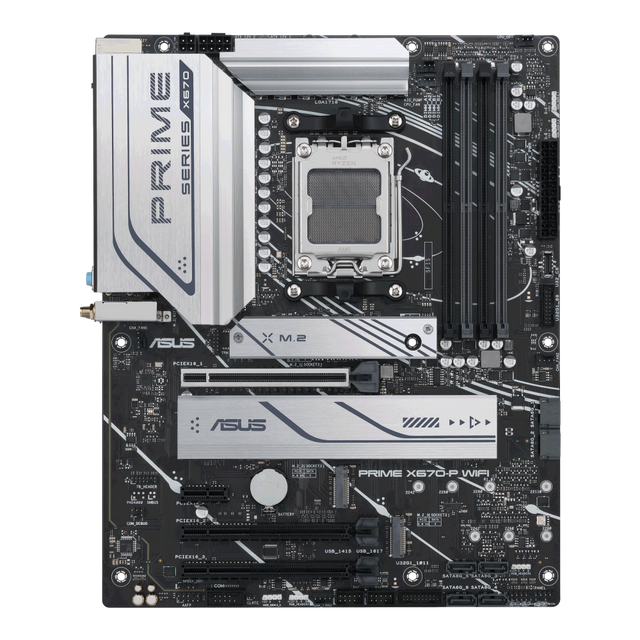 ASUS Motherboard/ATX/AM5/4xDIMM/Max. 192GB/DDR5/1xDP/1xHDMI/3xPCIe4.0x16/1xPCIe3.0x1/3xM.2/ 6xSATA/RAID/30.5 cm x 24.4 cm.