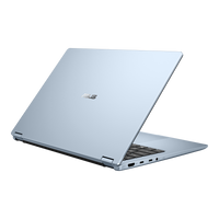 ASUS VIVOBOOK S14 FLIP|TP5408QA-OQ16512BL0X|14'' OLED WUXGA|BLUE|300NITS|TCH|SNAPDRAGON X1 26|16GB DDR5 OB|512GB SSD|STYLUS|WINP
