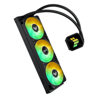 ASUS Cooler WB dimen:80.9x77x67.1 mm. Block Material :Copper. Radiator Dimens:397x120x27mm. Intel:1851;1700;1200/ AMD: AM4/5