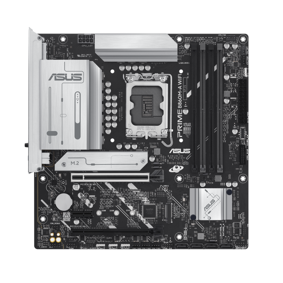 ASUS Motherboard/mATX/LGA1851/4xDDR5/Max.256GB/2xM.2/4xSATA/1xPCIe5*16/1xPCIe4*16/1xPCIe4*1/1xHDMI/2xDP/RAID
