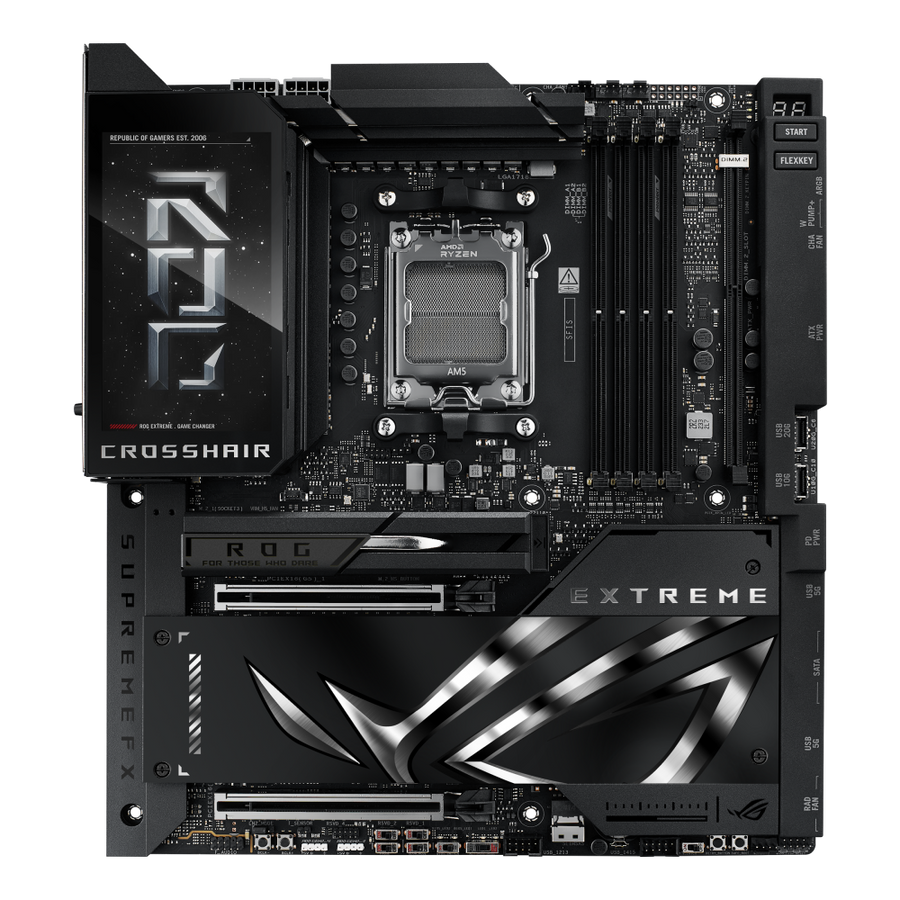 ASUS Motherboard/ATX/AM5/4xDIMM/Max.256GB/DDR5/2xTYPE-C/ 1xHDMI/2xPCIe5x16/1xPCIe4x4/1xPCIe3x1/ 5xM.2/4xSATA/WIFI 7/RAID.