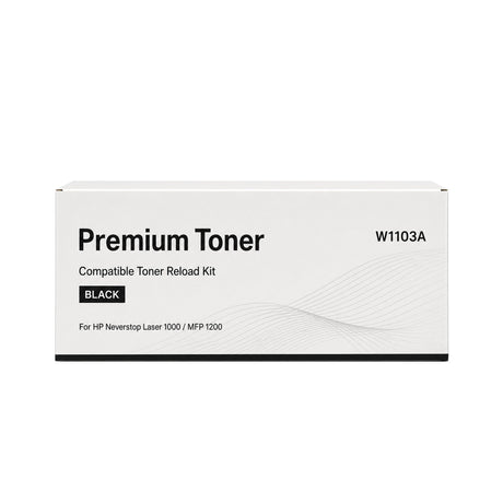 BLACK TONER FOR HP 103A
