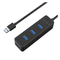 ORICO 4 PORT USB3.0 HUB BLK
