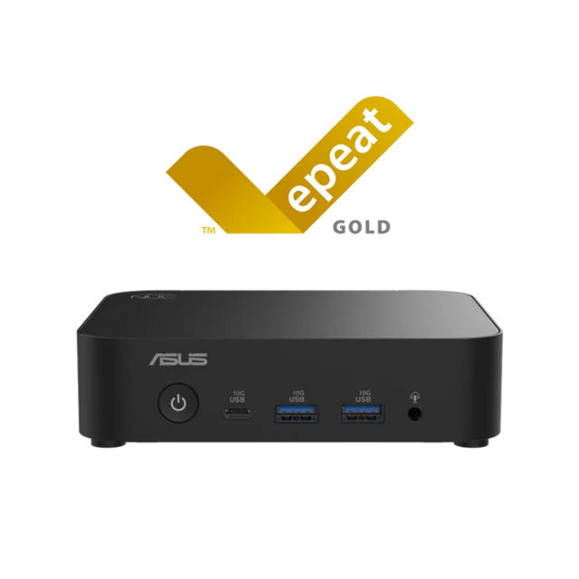 ASUS NUC 14 Mini PC Intel Celeron N150 8GB DDR5 250GB SSD Windows 11 Pro Wi-Fi Bluetooth