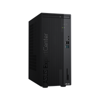 ASUS ExpertCenter D501MER mini tower desktop, front angle view