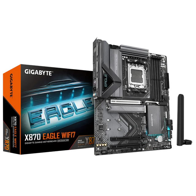 Gigabyte X870 Eagle WiFi 7 ATX Motherboard AMD AM5 DDR5 3x M.2 USB4 HDMI WiFi 7