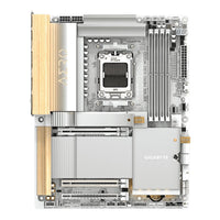Gigabyte Aero Wood X870E ATX Motherboard AMD AM5 4x DDR5 4x M.2 USB4 HDMI - Image 2
