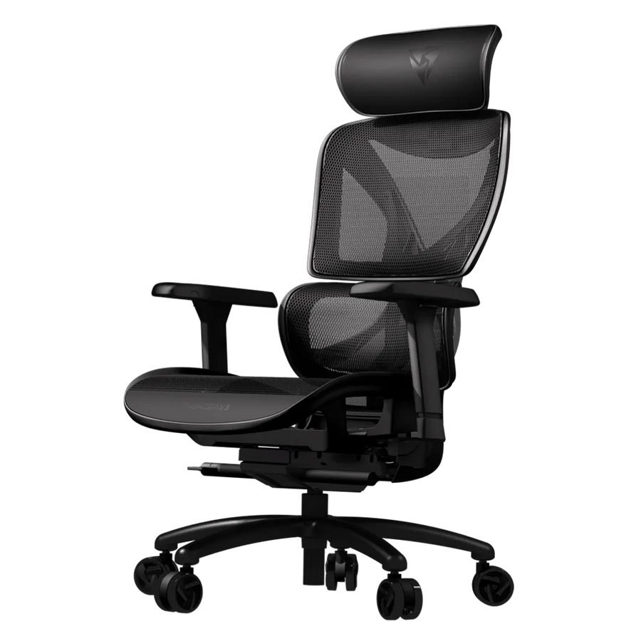Thunderx3 XTC Pro 360 Ergonomic Gaming Chair Mesh Black SYNC6 13D Adjustable 4D 360 Armrests