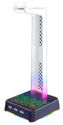 RGB Headphone Holder 3 USB