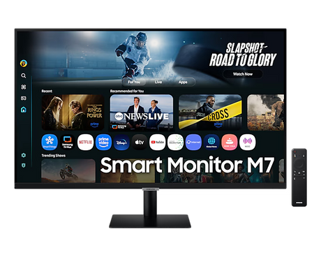 Samsung M7 M70F 32-Inch 4K UHD Smart Monitor 60Hz VA HDMI USB-C 65W AI Picture Optimizer