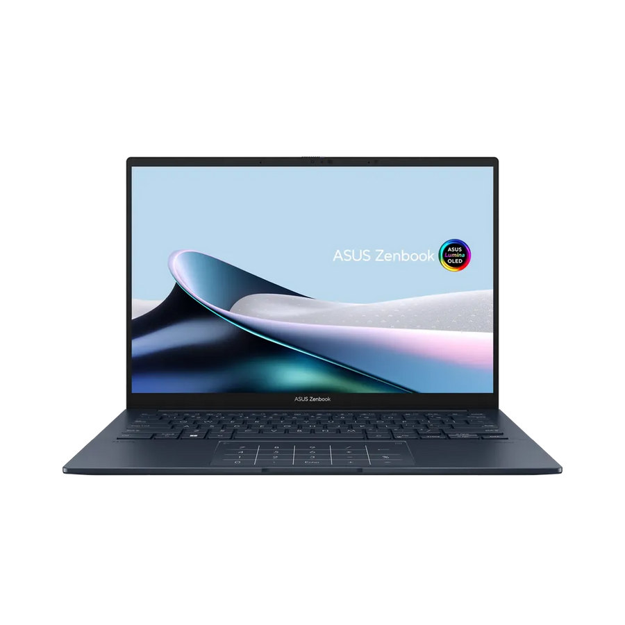 ASUS Zenbook 14 OLED 14-Inch 3K 120Hz Touchscreen Laptop Intel Core Ultra 7 255H 32GB 1TB Win 11 Pro (Blue)