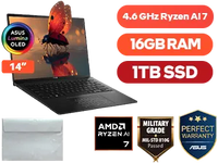 ASUS ZenBook 14" UM3406GA AI Ryzen-7 445 16GB 1TB Win 11 Home Notebook
